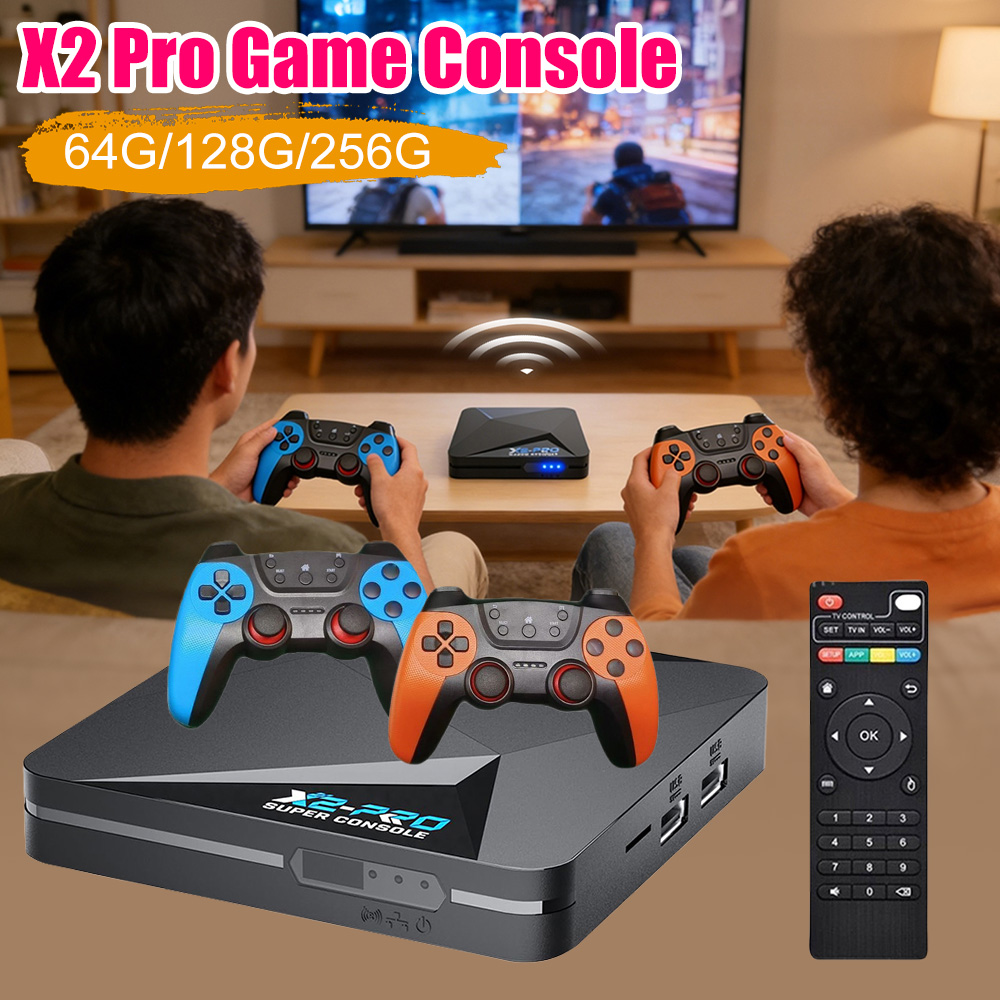 Retro Gaming Tv Box - กล่องเกม Super Console X2 Pro US/EU