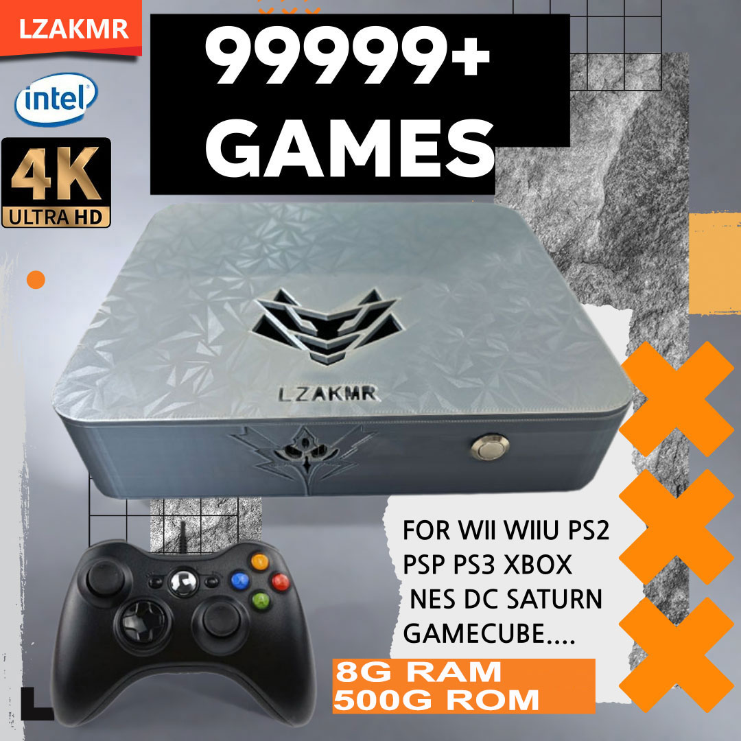 Retro Gaming Ps3 - กล่องเกมระบบคู่ AK1 Pro 70000+ เกม แรม