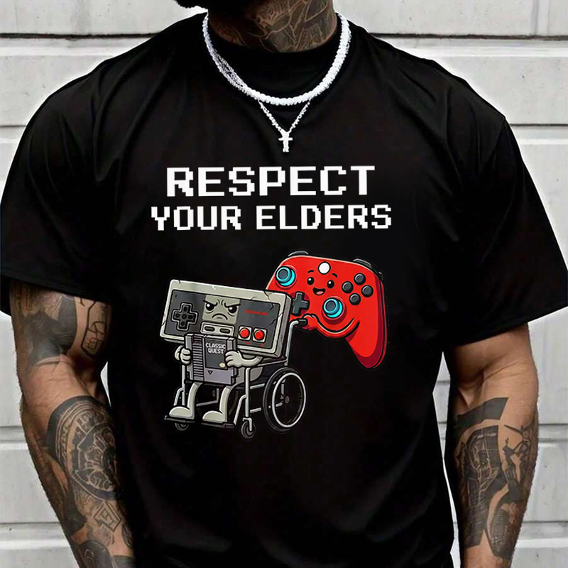 Retro Gaming T Shirt - เกมย้อนยุคตลกเกมเมอร์คอนโทรลเลอร์ยุค 80 เสื้อยืดแฟชั่นผู้ชายลำลองเสื้อยืดอินเทรนด์สำหรับฤดูร้อนแขนสั้นเสื้อที่สวมใส่สบาย