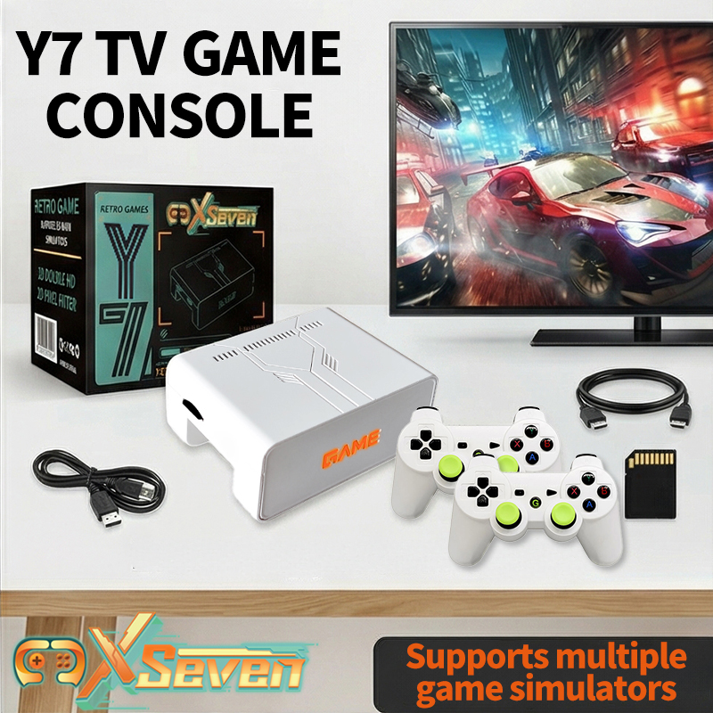 Retro Gaming Tv Box - เครื่องเล่นเกมคอนโซลทีวีบ็อกซ์ 2026 รุ่นใหม่ Coopreme Y7 X7