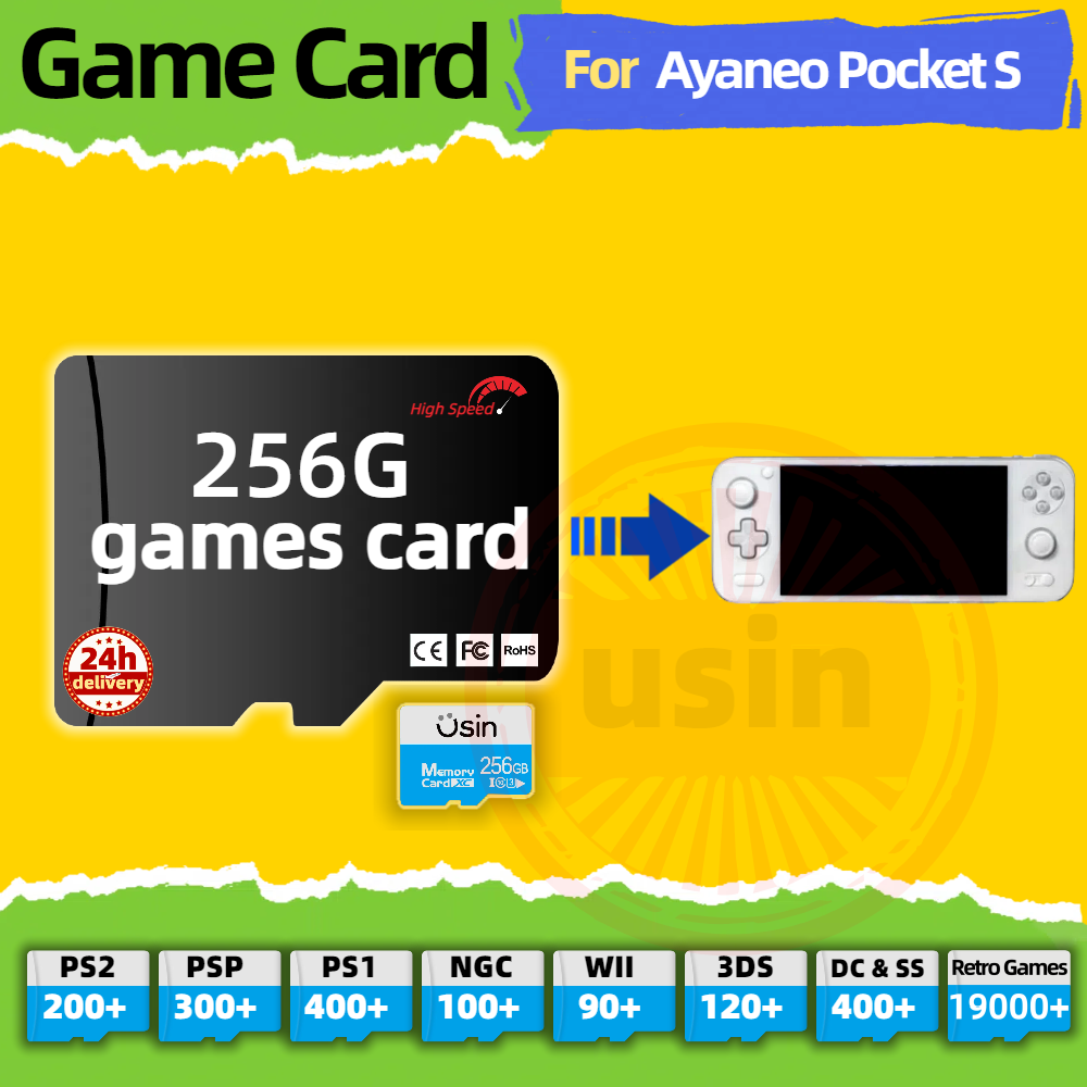 Retro Gaming Android - การ์ดเกมสำหรับ Ayaneo Pocket S EVO AIR