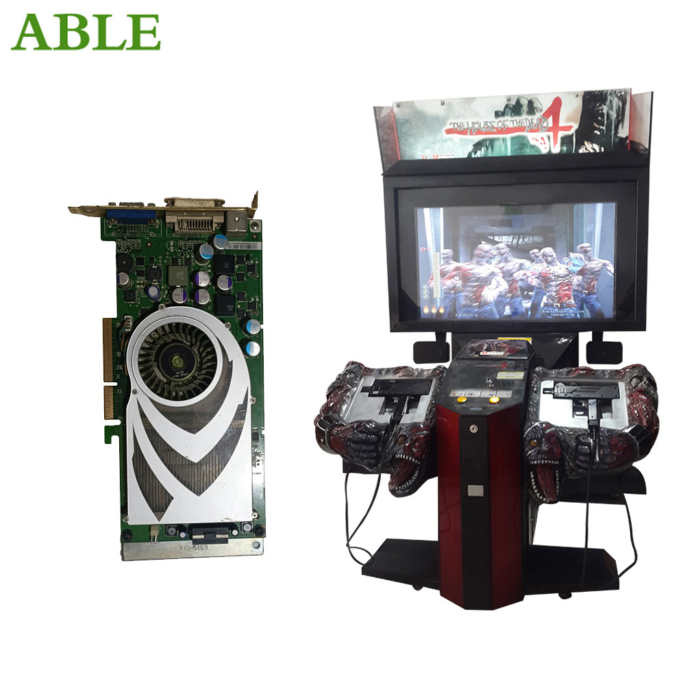 Retro Gaming Repair Shop - The House of Dead 4เครื่องยิงอาร์เคดการ์ดกราฟิกการ์ดเครื่องยิงอาเขตเกมอะไหล่ซ่อม