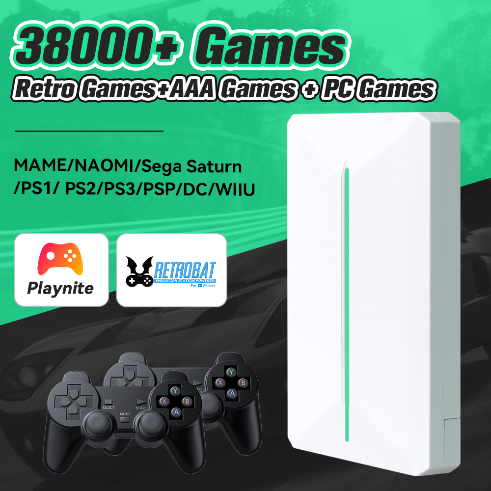 Retro Gaming Ps3 - ไฮเปอร์เบส PR500GB เกมคอนโซลสำหรับ PS3/PS2/PS1/สวิตช์/NES/N64/NDS/ดรีมแคสต์/วีอู เกม HDD