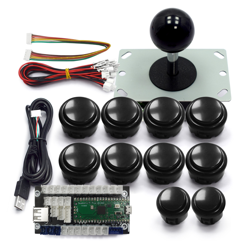 Retro Gaming Ps3 - สําเนาเกมอาเขต Sanwa DIY ชุด 8 WAY