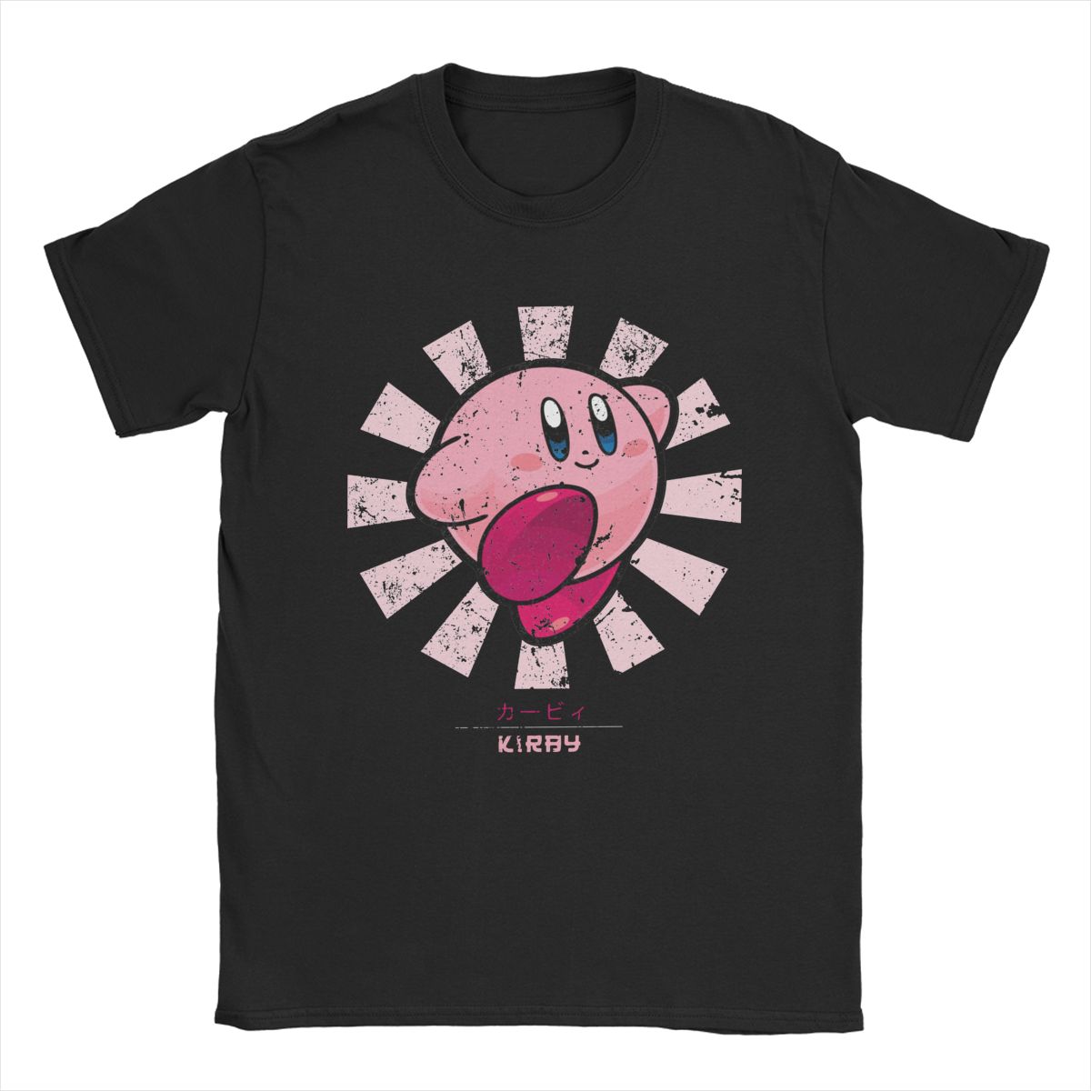 Retro Gaming T Shirt - คิร์บี้ เรโทร เจอพันธ์ ไนส์ ทีเสื้อผู้ชายผู้หญิง ความคิดถึงวัยเด็ก