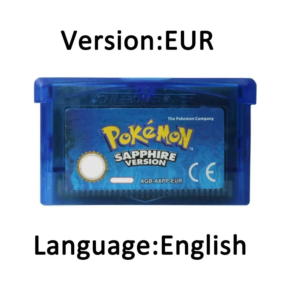 ชุดตลับเกมโปเกมอน GBA ระดับพรี - Retro Gaming Pokemon บทวิจารณ์และราคา