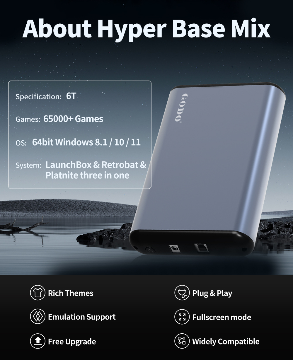 JMachen 6TB แบบพกพา HDD ระบบ 3 - Retro Gaming Ps3 บทวิจารณ์และราคา