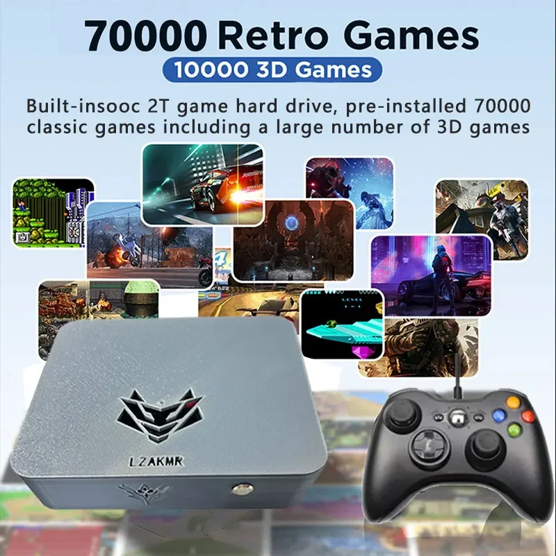 กล่องเกมระบบคู่ AK1 Pro 70000+ - Retro Gaming Ps3 บทวิจารณ์และราคา