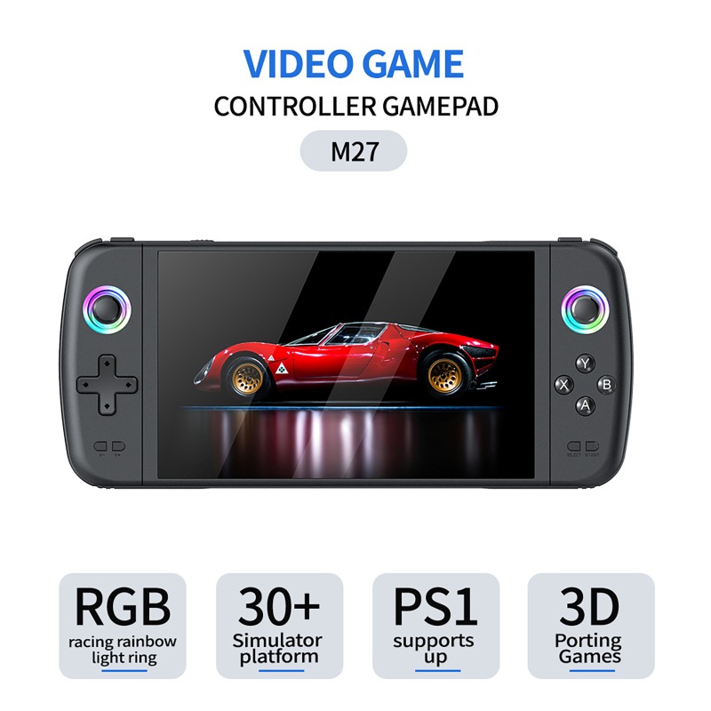 เครื่องเล่นเกมพกพา M27 รุ่นเรโ - Retro Gaming Handheld Console บทวิจารณ์และราคา