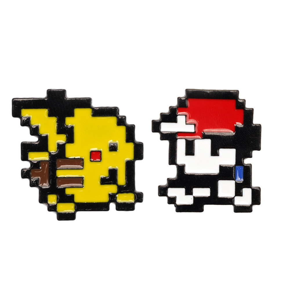 เข็มกลัดเคลือบลายโปเกมอน 8 บิต - Retro Gaming Pokemon บทวิจารณ์และราคา