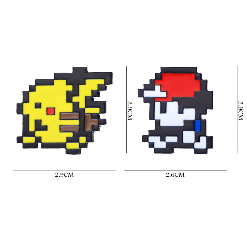 เข็มกลัดเคลือบลายโปเกมอน 8 บิต - Retro Gaming Pokemon บทวิจารณ์และราคา