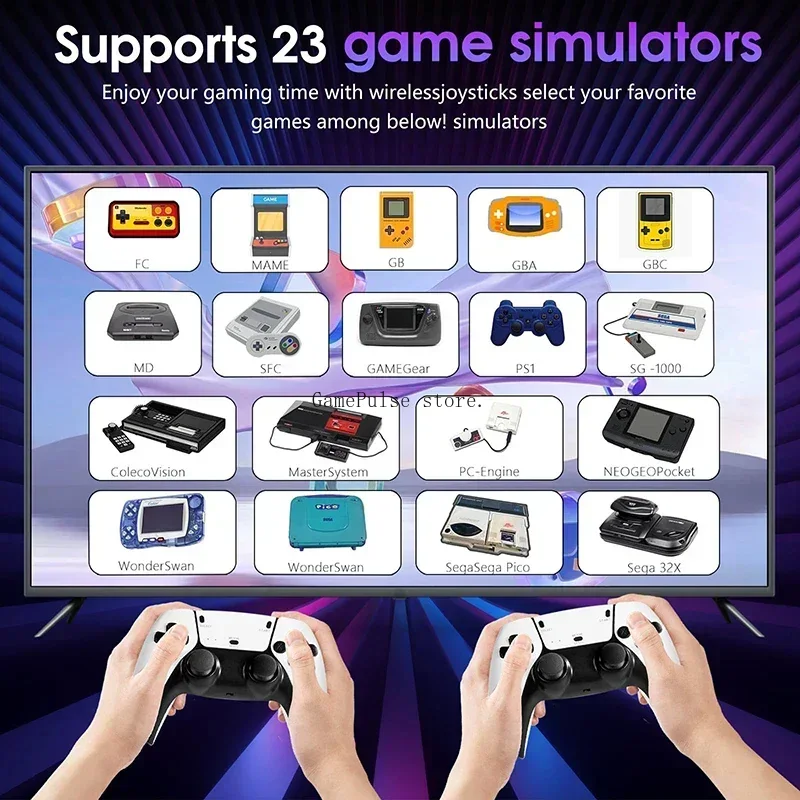 GamePulse M15 Ultra เกมสติ๊ก เ - Retro Gaming Tv Box บทวิจารณ์และราคา