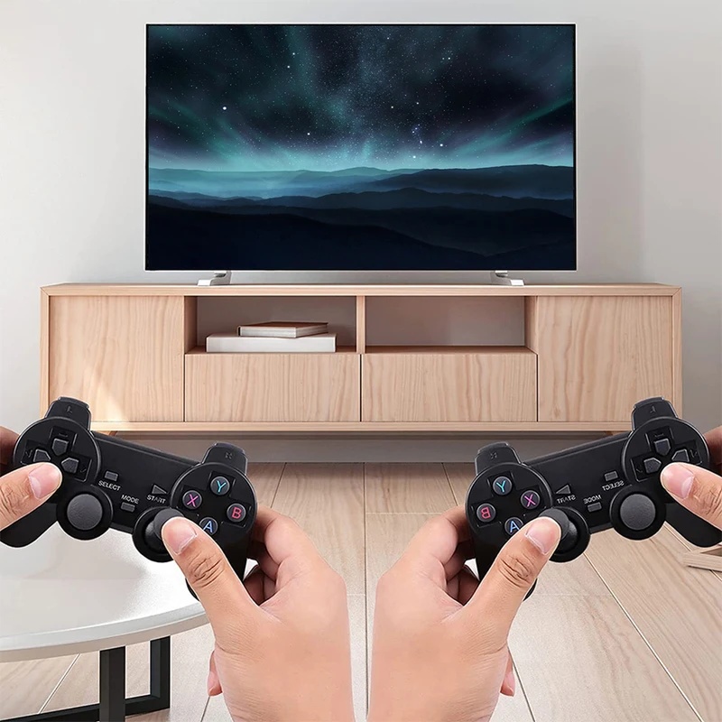 คอนโทรลเลอร์เกมไร้สาย 2.4G แบบ - Retro Gaming Tv Box บทวิจารณ์และราคา