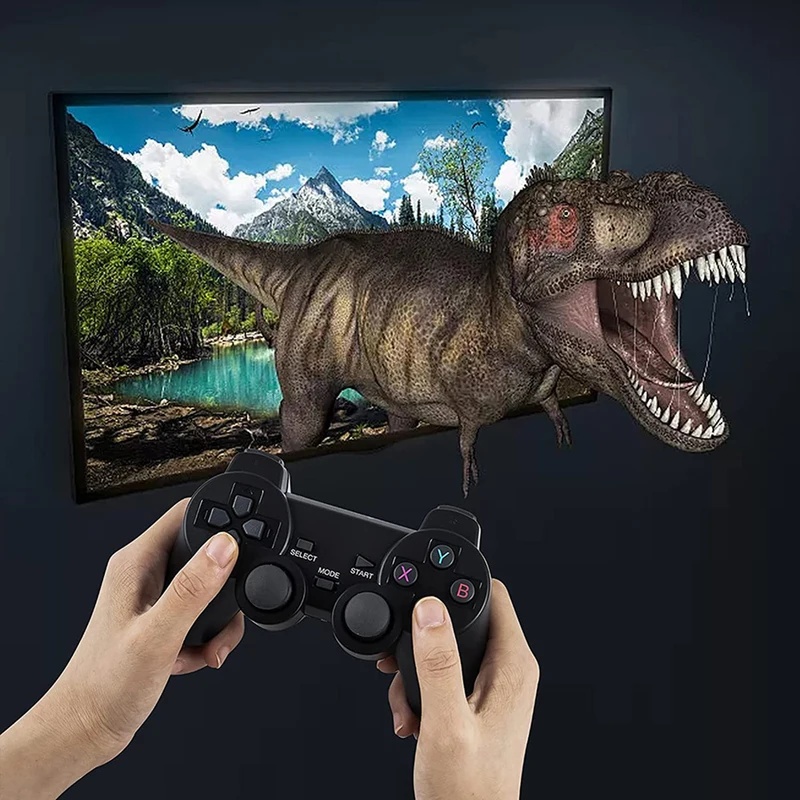 คอนโทรลเลอร์เกมไร้สาย 2.4G แบบ - Retro Gaming Tv Box บทวิจารณ์และราคา
