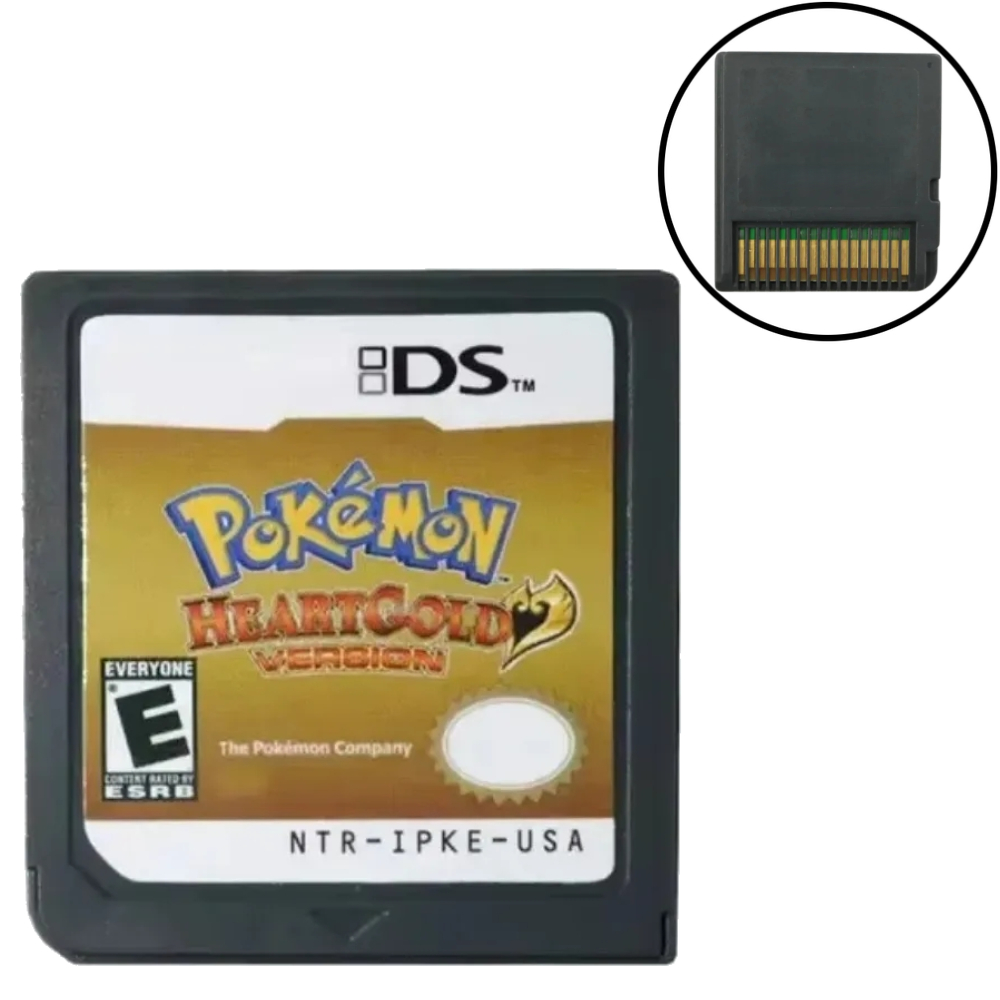 ตลับเกมโปเกมอนดีเอส ฮาร์ทโกลด์ - Retro Gaming Pokemon บทวิจารณ์และราคา