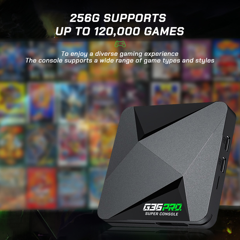เครื่องเล่นเกม Super G36 Pro 2 - Retro Gaming Tv Box บทวิจารณ์และราคา