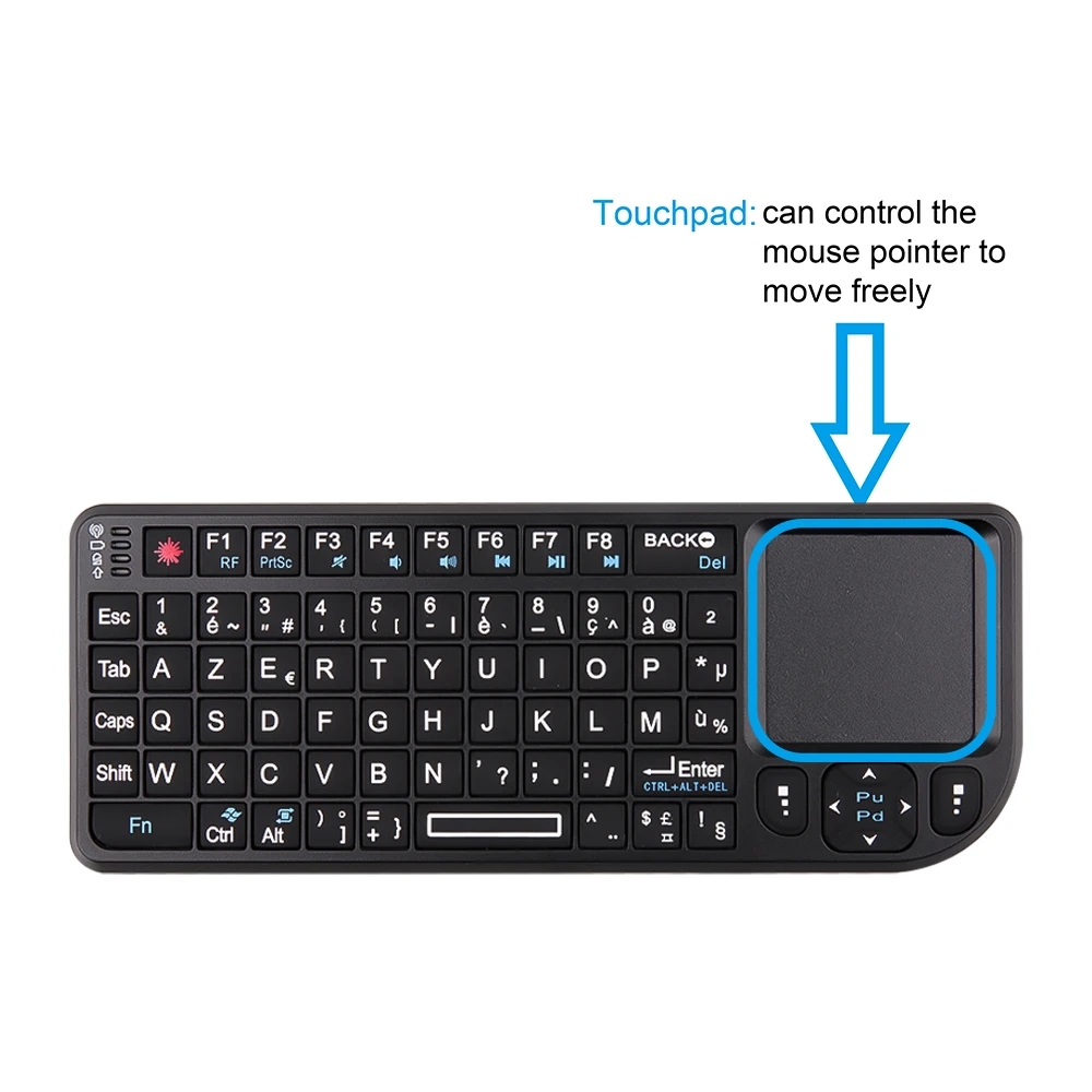 คีย์บอร์ดไร้สายขนาดเล็กแบบมีไฟ - Retro Gaming Tv Box บทวิจารณ์และราคา