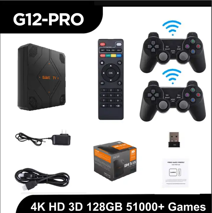 G12 Proกล่องเกมคอนโซลวิดีโอเกม - Retro Gaming Tv Box บทวิจารณ์และราคา