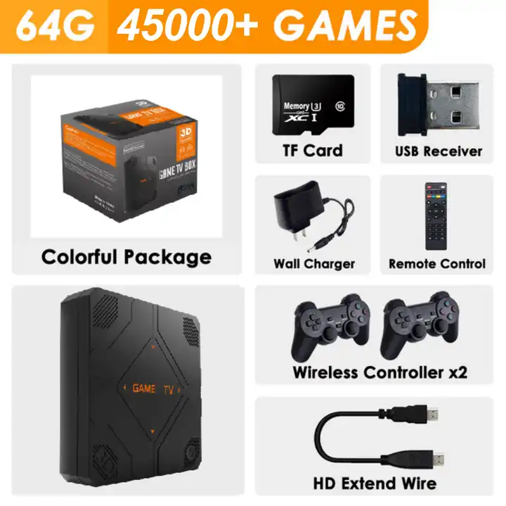 G12 Proกล่องเกมคอนโซลวิดีโอเกม - Retro Gaming Tv Box บทวิจารณ์และราคา