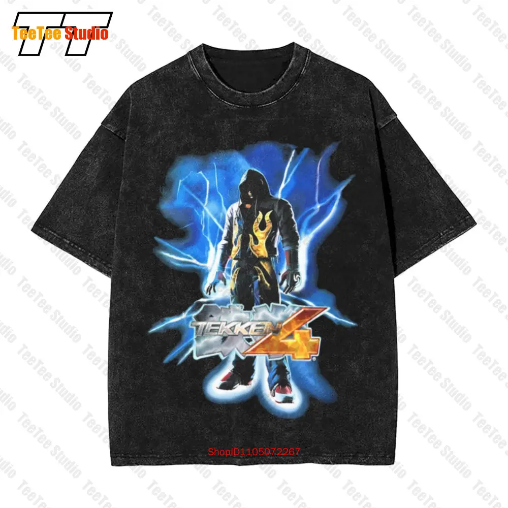 เสื้อยืดวินเทจ Tekken 4 Namco  - Retro Gaming T Shirt บทวิจารณ์และราคา