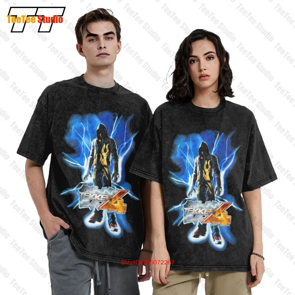 เสื้อยืดวินเทจ Tekken 4 Namco  - Retro Gaming T Shirt บทวิจารณ์และราคา