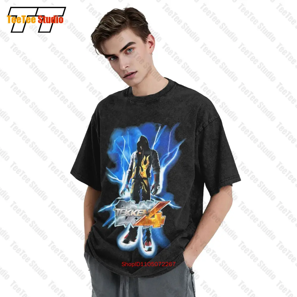เสื้อยืดวินเทจ Tekken 4 Namco  - Retro Gaming T Shirt บทวิจารณ์และราคา