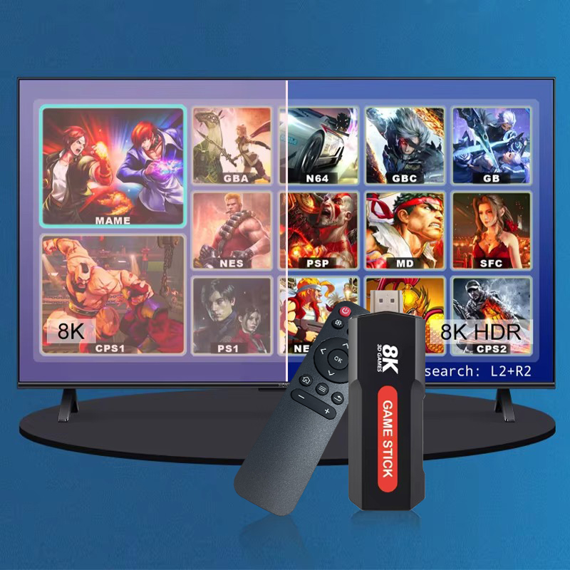 X2 เกมสติ๊ก HD 4K 8K 3D คอนโซล - Retro Gaming Android บทวิจารณ์และราคา
