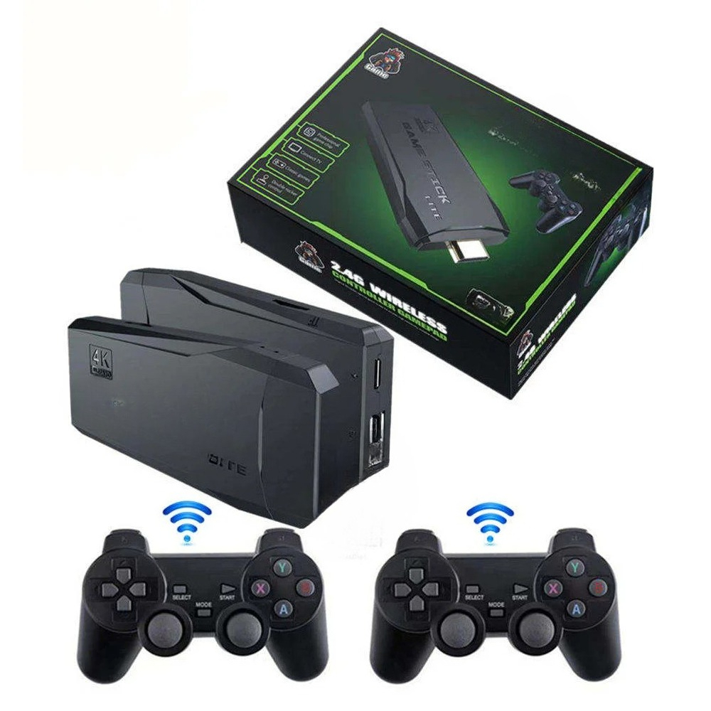 เครื่องเล่นเกมไร้สายแบบคลาสสิค - Retro Gaming Tv Box บทวิจารณ์และราคา