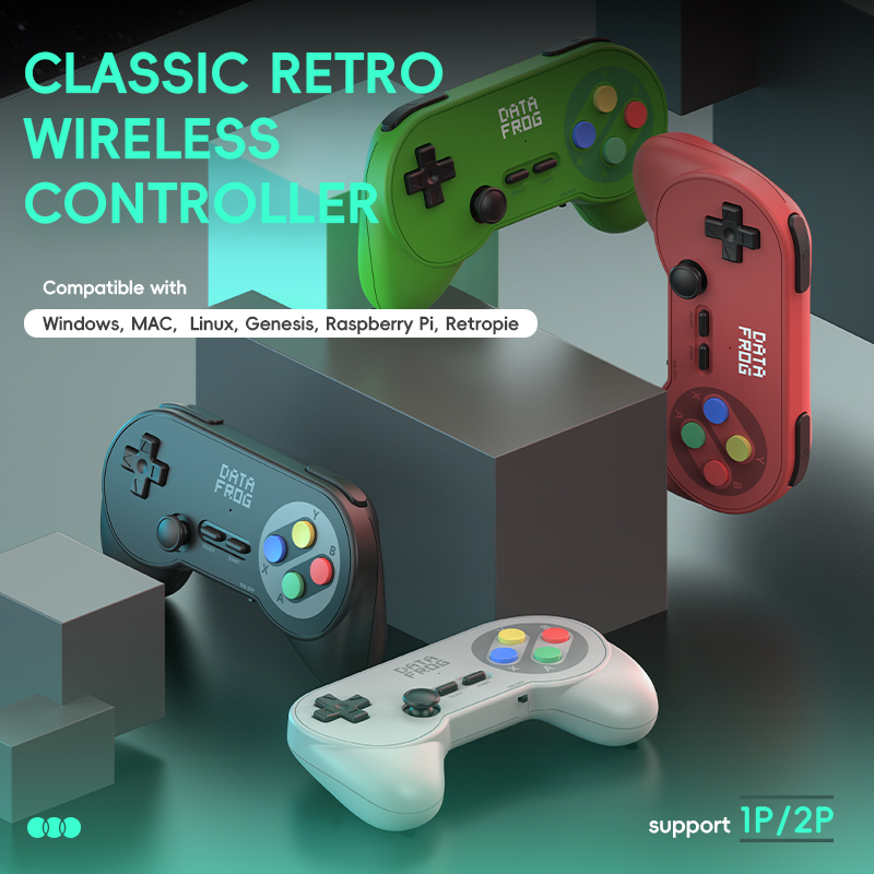 คอนโทรลเลอร์ไร้สาย PC07 เกมแพด - Retro Gaming Tv Box บทวิจารณ์และราคา